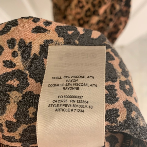 Wilfred Leopard Print Button Down Dress - Picture 7 of 8